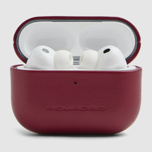 Piquadro Custodia in pelle per Airpods PRO 3