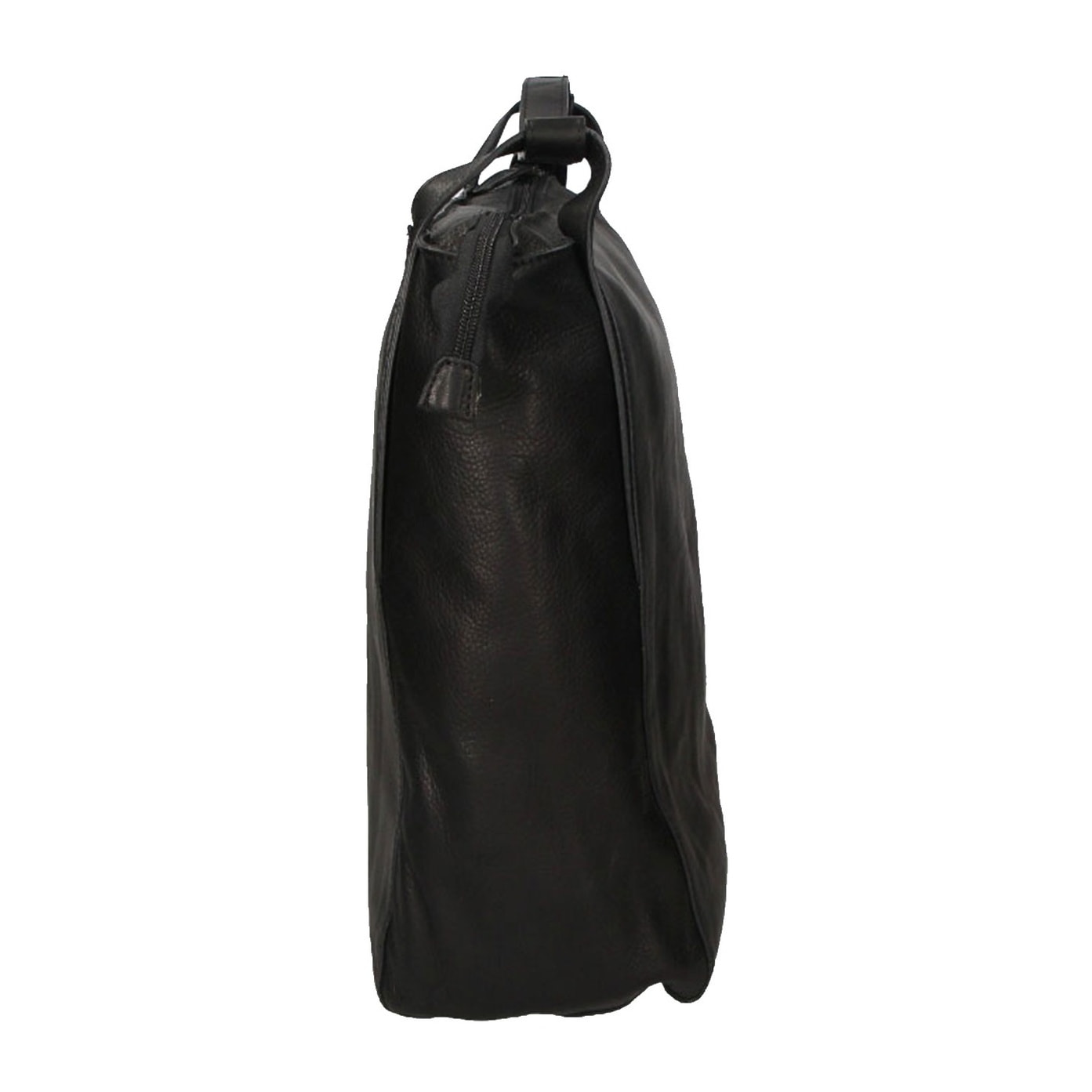 Borsa a tracolla da uomo - Modello False - Vera pelle - 37.0 x 36.0 x 14.0 cm