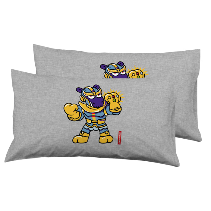 2 Fundas de almohada 50x75 (2) INFINITY BEE CP - 100% algodón - 150 hilos