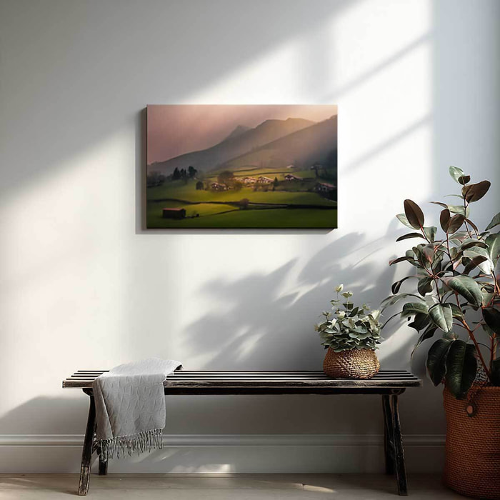 Tableau montagne Pyrénées basques Toile imprimée