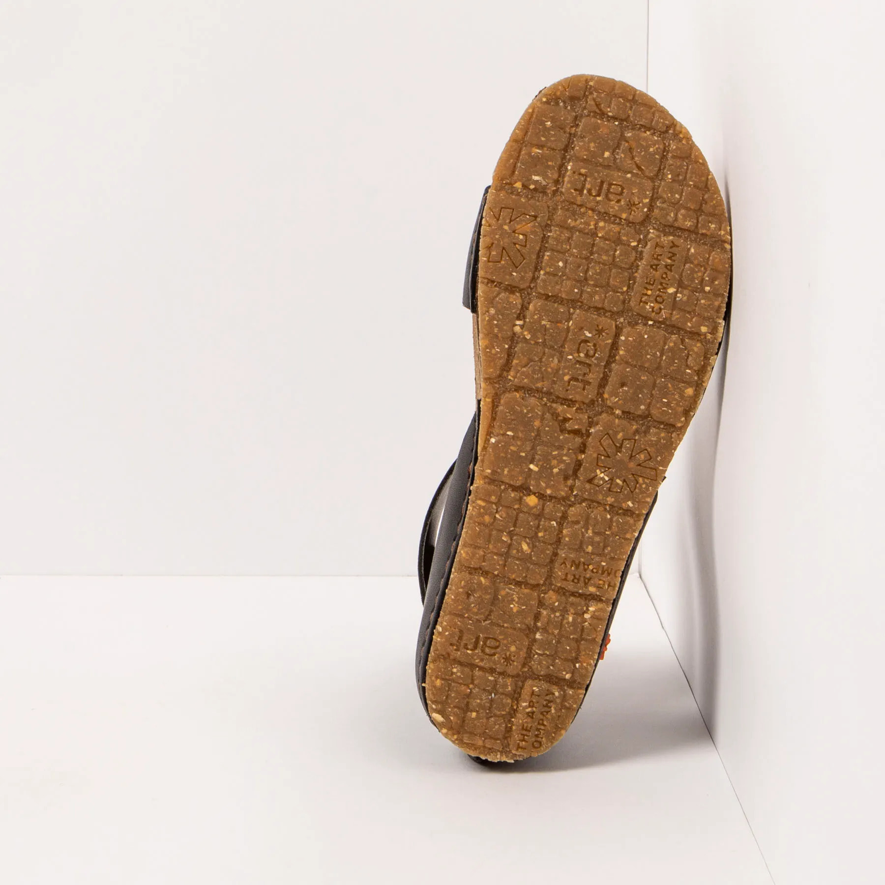 Sandalias 0382 NAPPA BLACK/ CRETA color Black