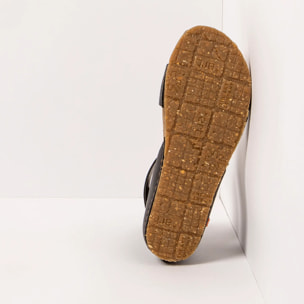 Sandalias 0382 NAPPA BLACK/ CRETA color Black