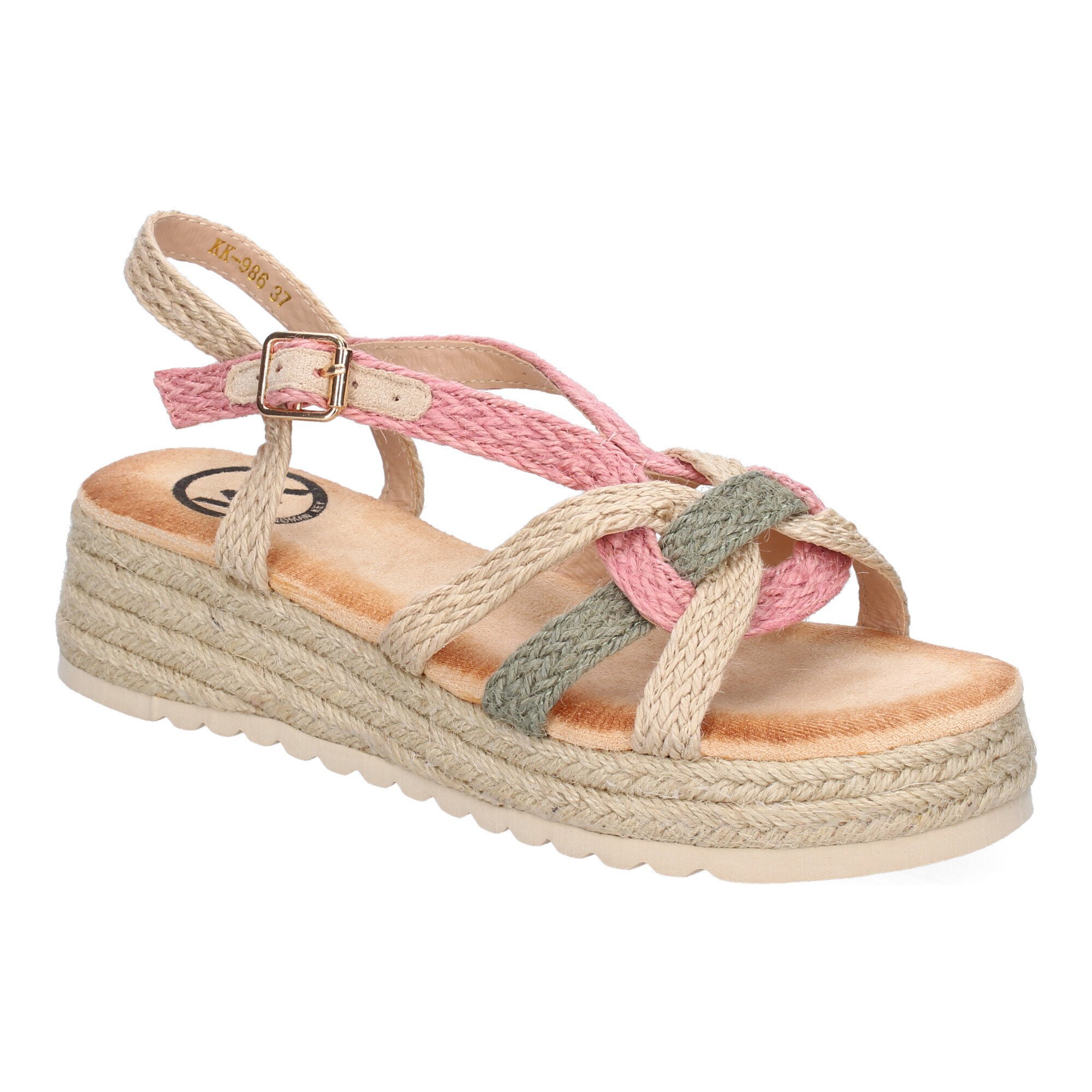 Sandalias de Plataforma de Yute para Mujer, Comodas y Elegantes, Diseño Moderno