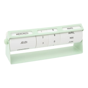 Calendrier décoratif Sauv 21x5,5x8cm