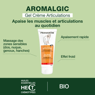 Pranarom - Gel crème - Articulations et muscles - Bio - 100 ml