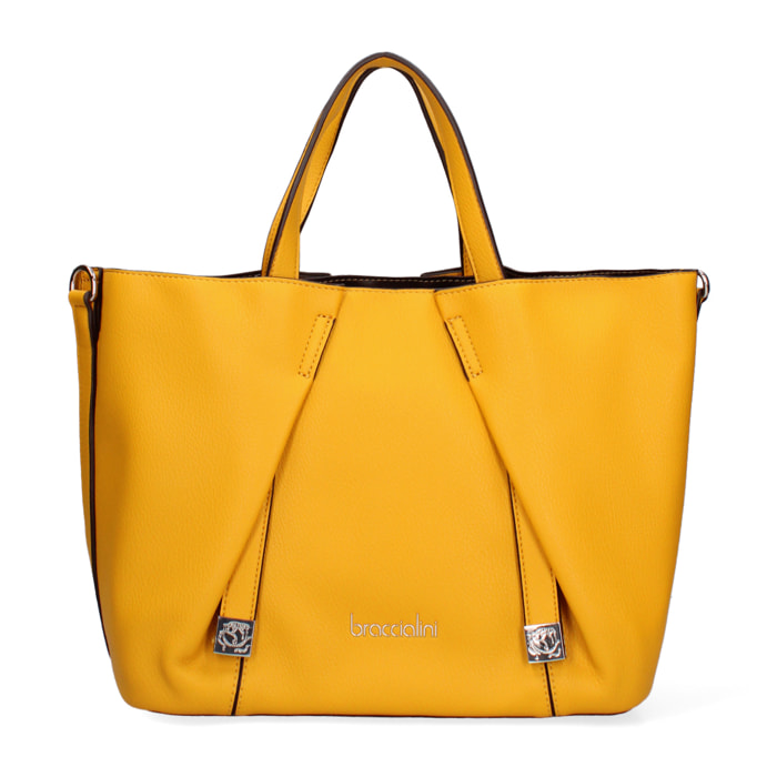 Borsa a mano  da donna Textile Polyurethane 17x19,5x10 cm