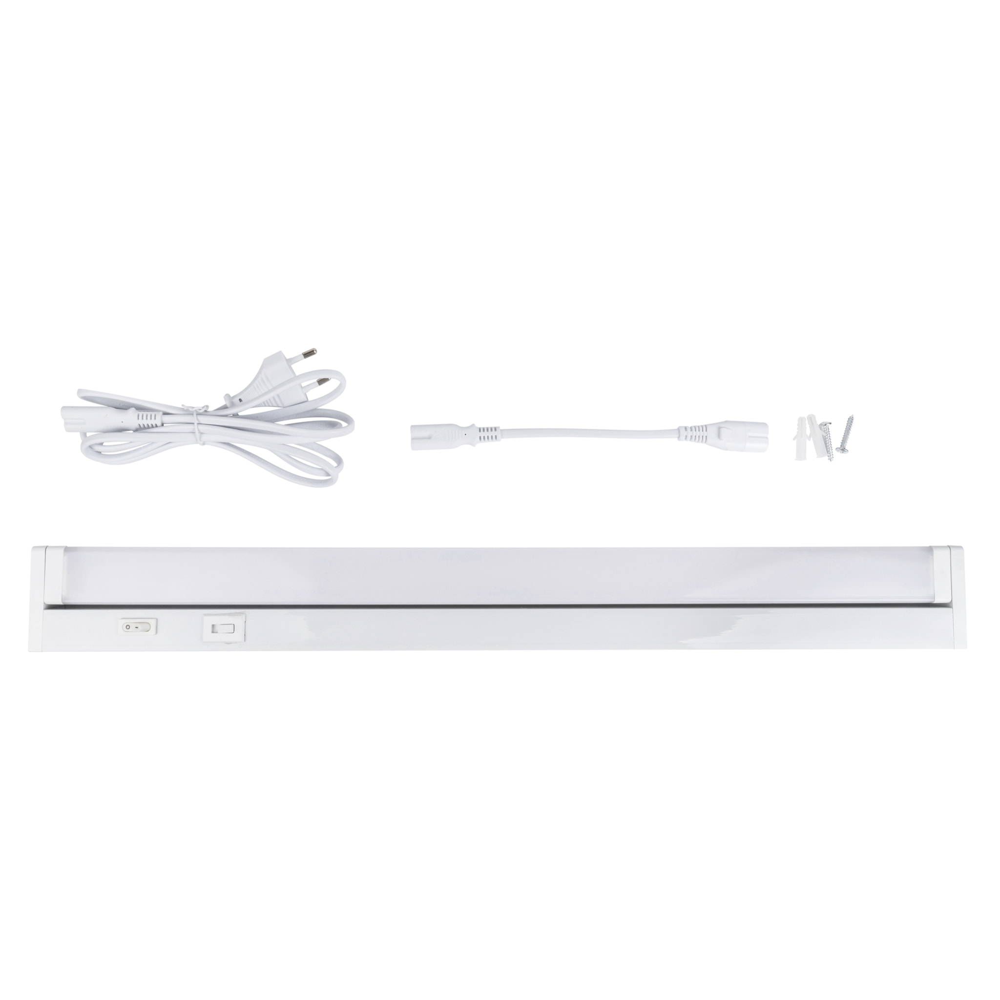 Forlight - Sistema Lineal LED Eficiente 1200mm, Acabado Blanco Opal, Iluminación Moderna para Hogar, Material Resistente PVC y Policarbonato, Diseño Funcional y Estético