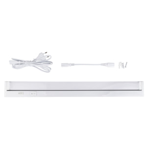 Forlight - Sistema Lineal LED Eficiente 1200mm, Acabado Blanco Opal, Iluminación Moderna para Hogar, Material Resistente PVC y Policarbonato, Diseño Funcional y Estético