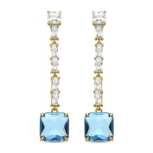 Pendientes Lux by Lux acabados oro 18k