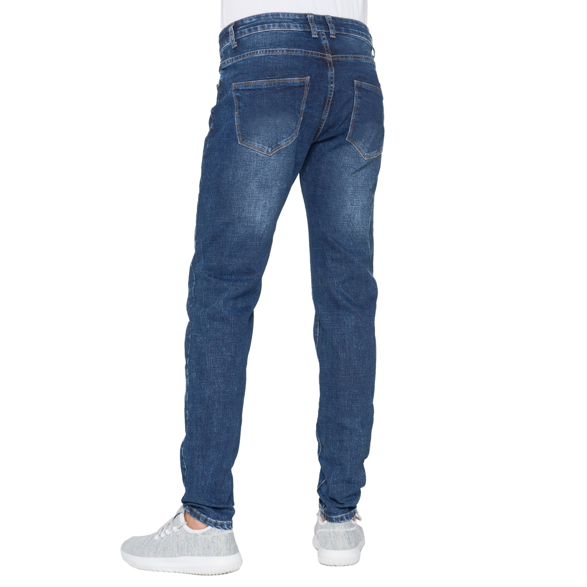 Pantalone Hot Buttered Masayan denim 5 tasche Blu