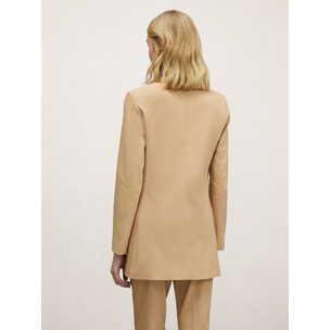 Motivi - Chaqueta blazer de botonadura simple - Beige