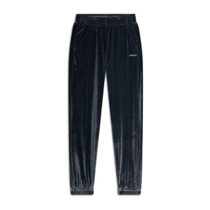 Pantaloni jogger donna comfort fit in velluto elasticizzato