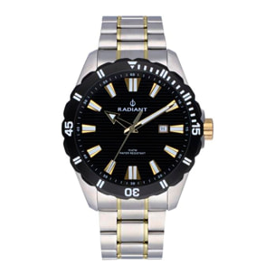 Reloj Radiant RA602202 Hombre Analogico Cuarzo con Correa de Acero inoxidable