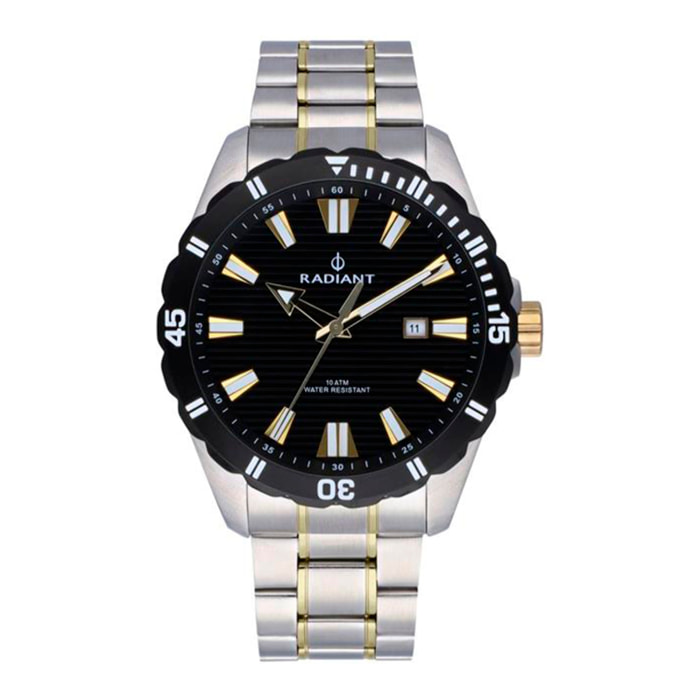 Reloj Radiant RA602202 Hombre Analogico Cuarzo con Correa de Acero inoxidable