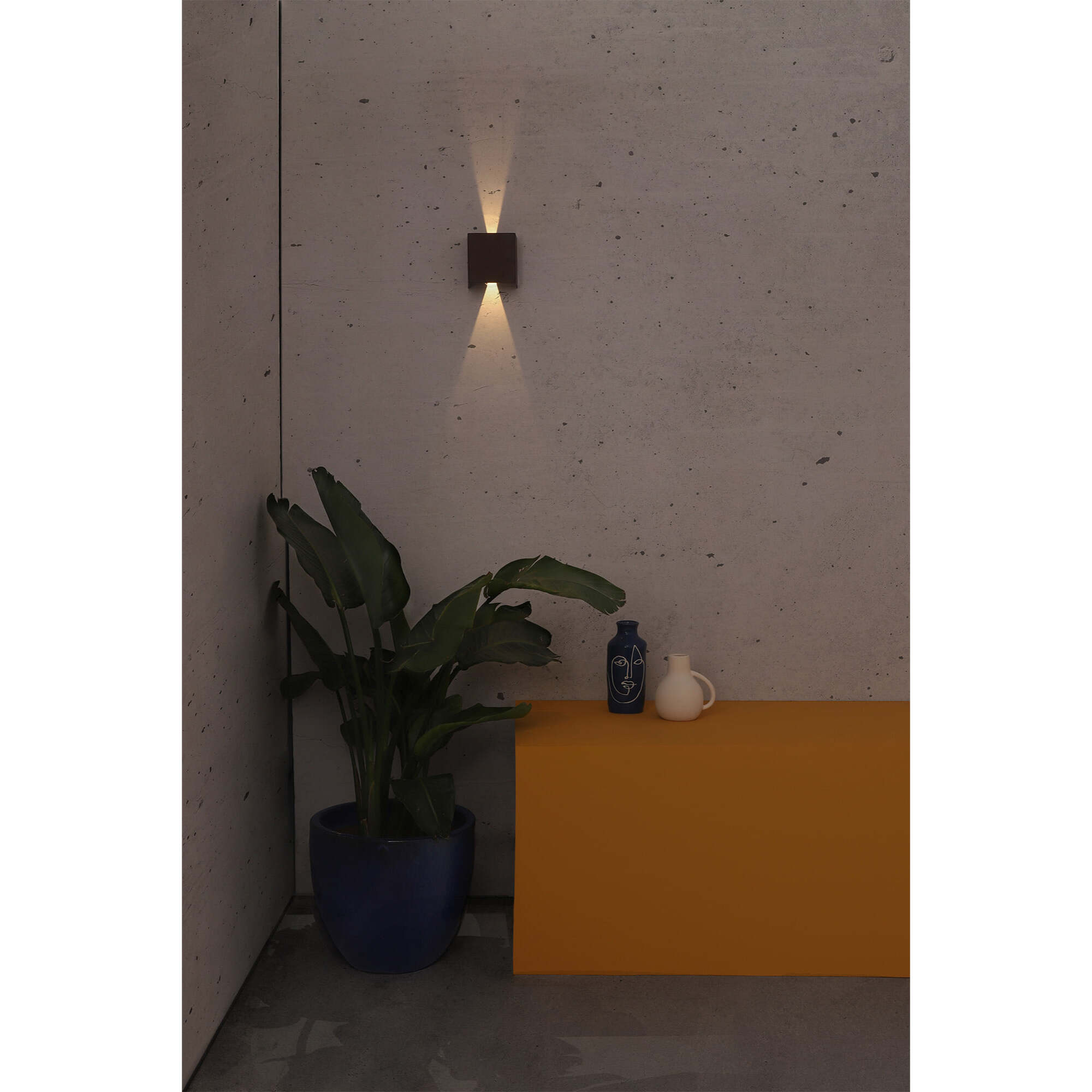 OLAN Lampe applique rouille