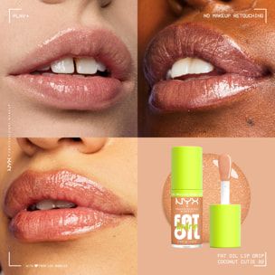 NYX Professional Makeup FAT OIL Gloss COCONUT CUTIE