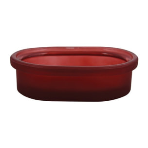 Porte savon Verre YOKO Bordeaux Spirella