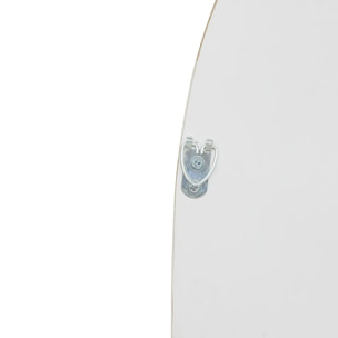 Miroir mural Calypso gris perle 96x66cm