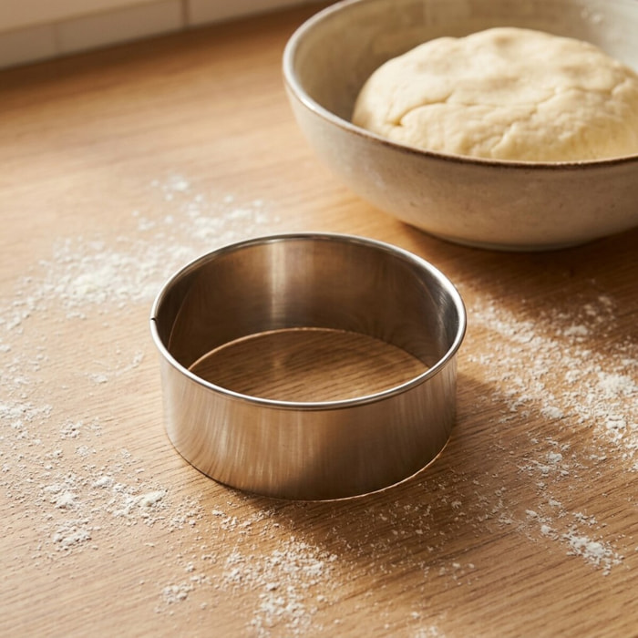 Lot de 2 emporte-pièces ronds pour beignets en inox Zenker Emporte-pièces