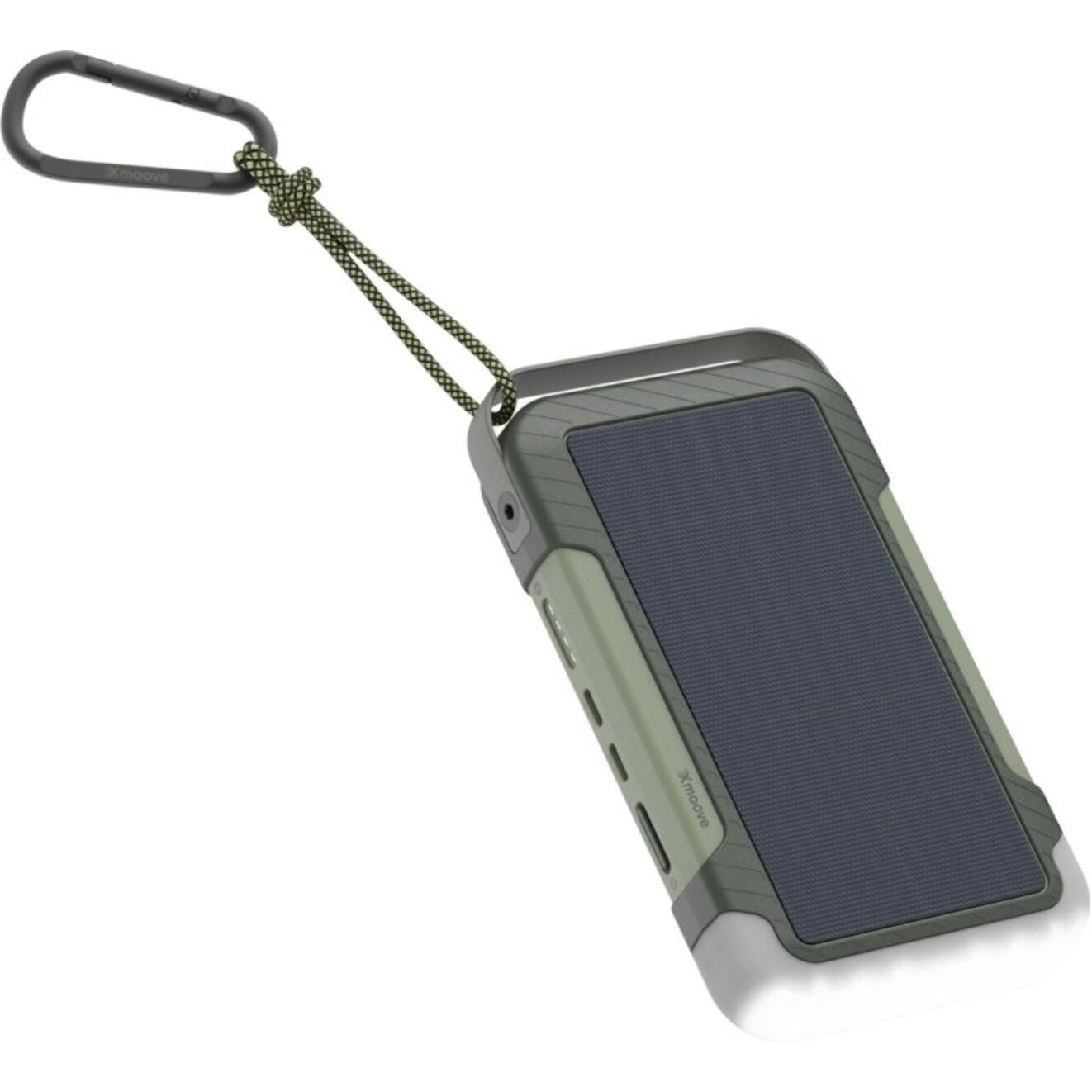 Batterie externe XMOOVE 16000 mAh SOLARGO POCKET lampe torche