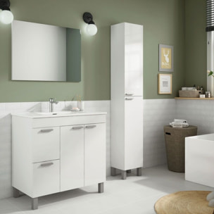 Mueble de baño Aktiva Blanco Brillo