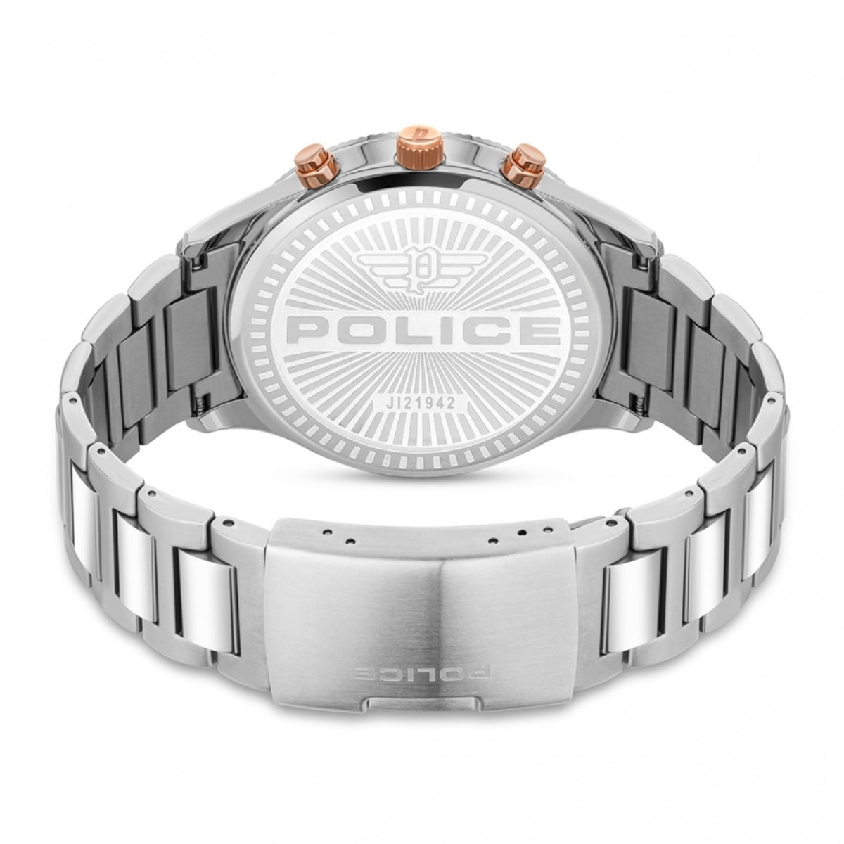 Reloj Police PEWJI2194201 Hombre Analogico Cuarzo con Correa de Acero inoxidable