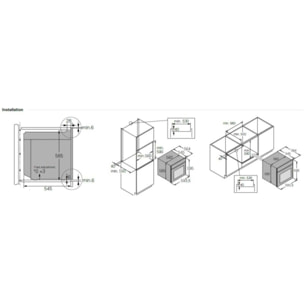 Four encastrable fonction vapeur ASKO OCS56BGH - Chaleur tournante - Combiné vapeur - Hydrolyse - Porte froide - Écran tactile