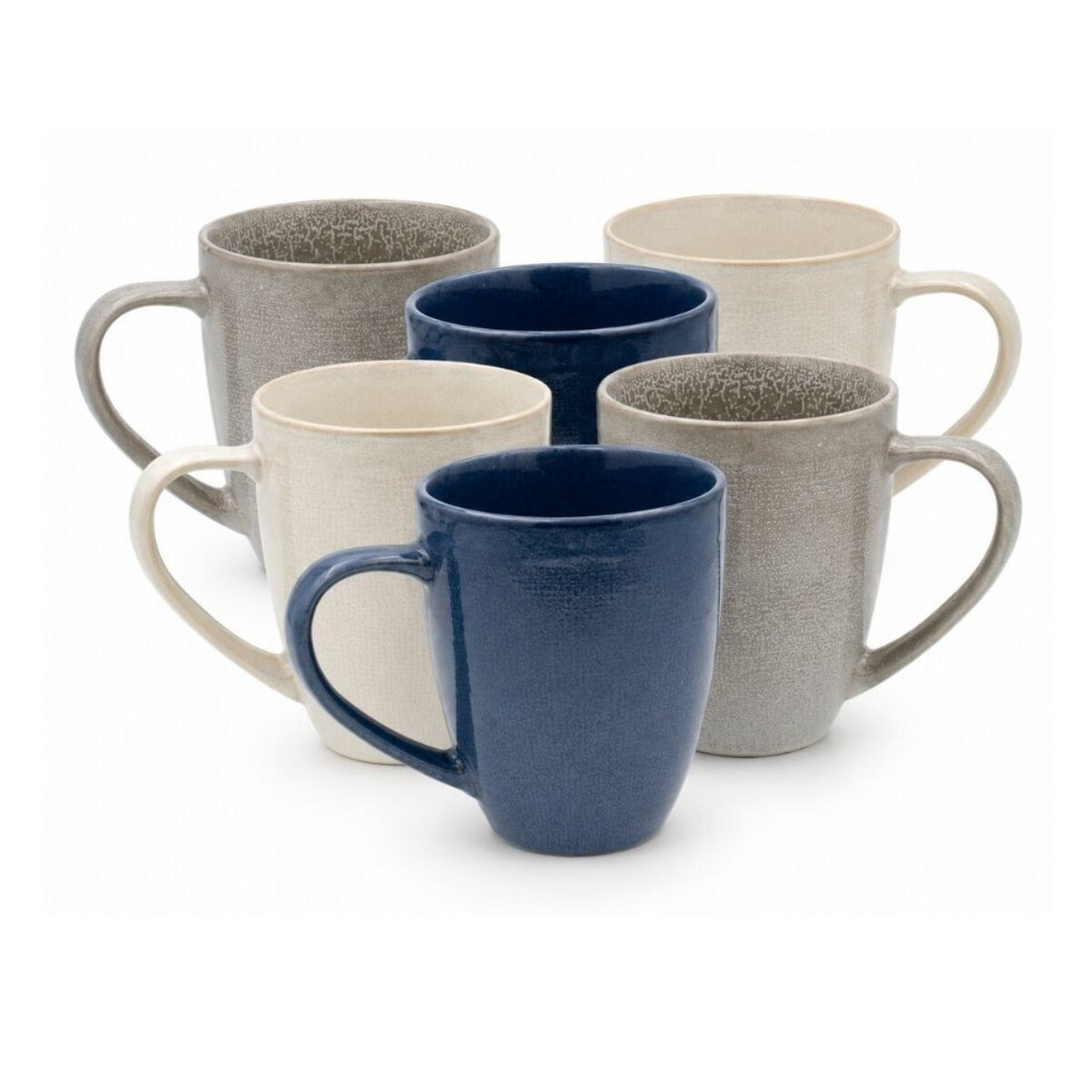 Lot de 6 mugs, OIA