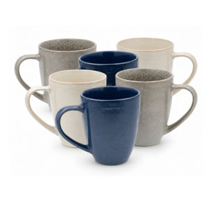 Lot de 6 mugs, OIA