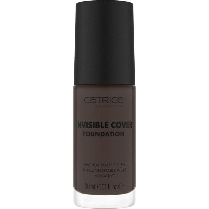 Invisible Cover Foundation - Fond de Teint Couvrant Invisible Fini Mat 30ml