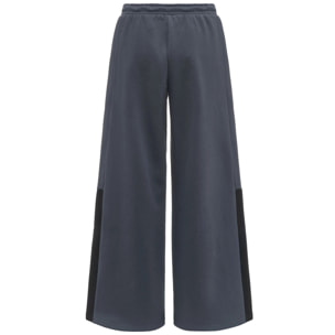 Pantaloni Kappa Donna Logo Gare Grigio