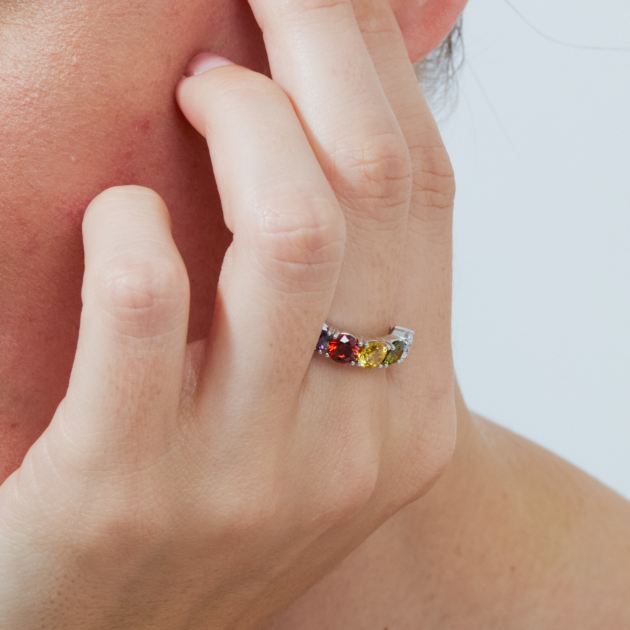 Anillo Mund acabado oro rosa 18k