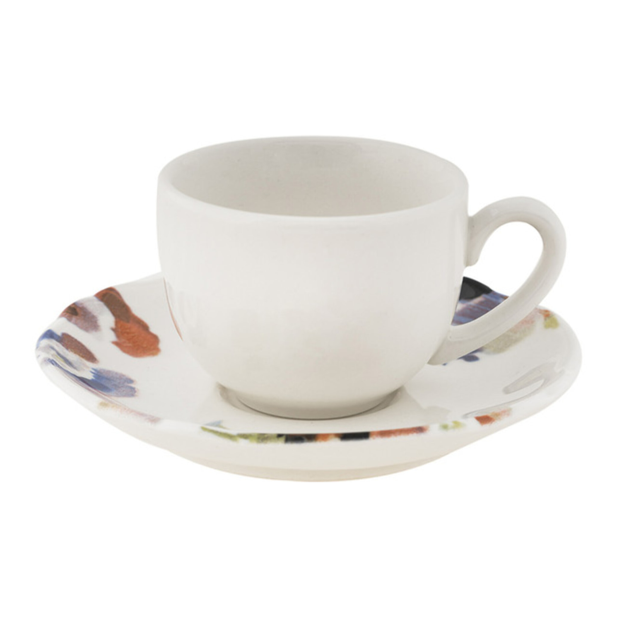 Set da caffè Silene da 6 pezzi in porcellana
