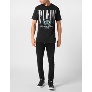 PHILIPP PLEIN T-Shirt Round Neck RACING