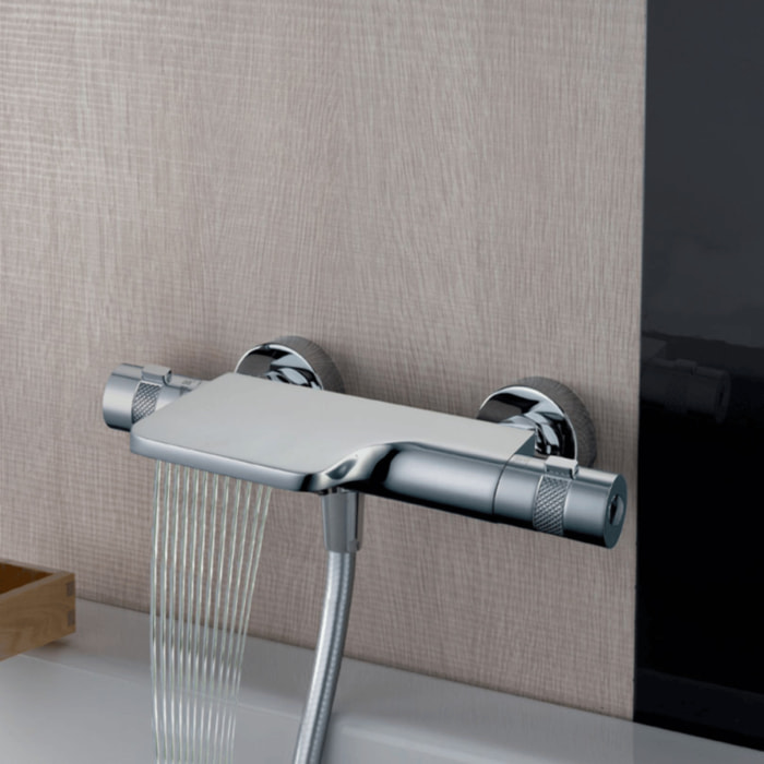 Mitigeur bain douche thermostatique PAINI Spirit chromé