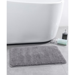 Vision 50x80 cm tapis de salle de bain en polyester, anthracite (SATDPREDAN)