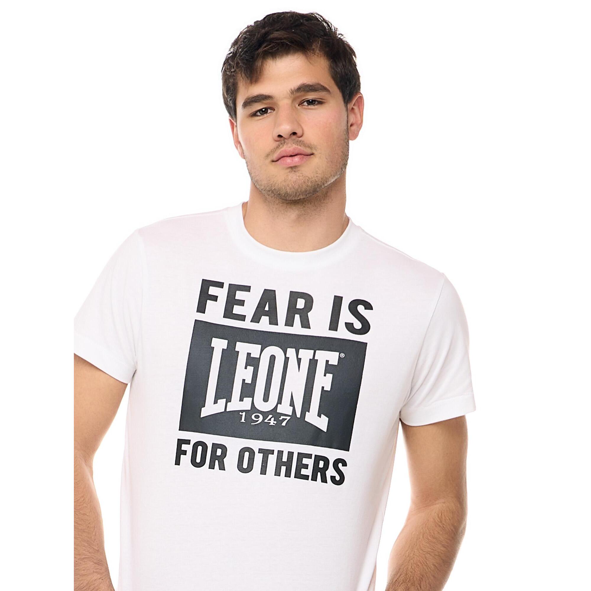 T-shirt a maniche corte da uomo Leone B&W