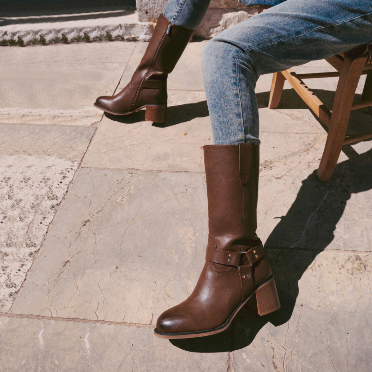 Stivaletti Donna Tata Italia Marrone