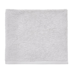 Drap de douche uni en coton, AQUA, Gris