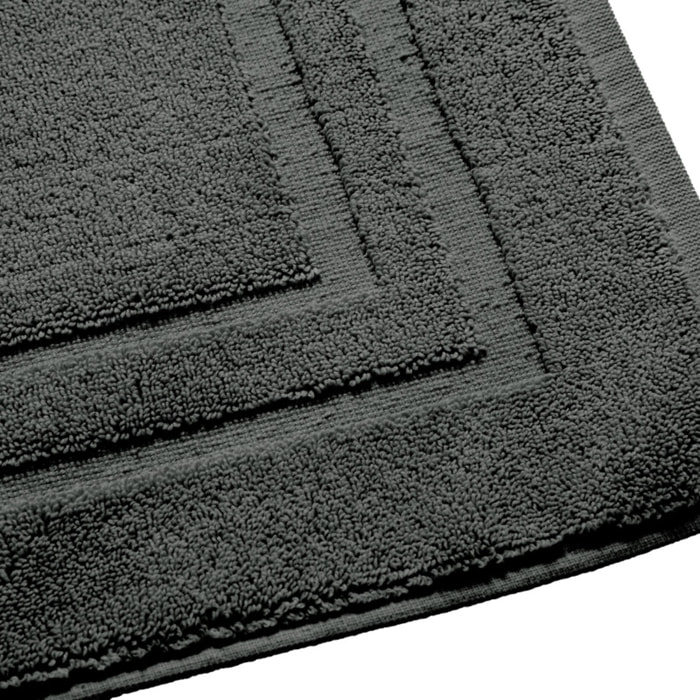 Tapis de bain "Spa" 50 x 80 cm / 950 gr/m² - Couleur: "Spa" Ardoise