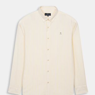 CAMISA SHORELINE STRIPED OXFORD