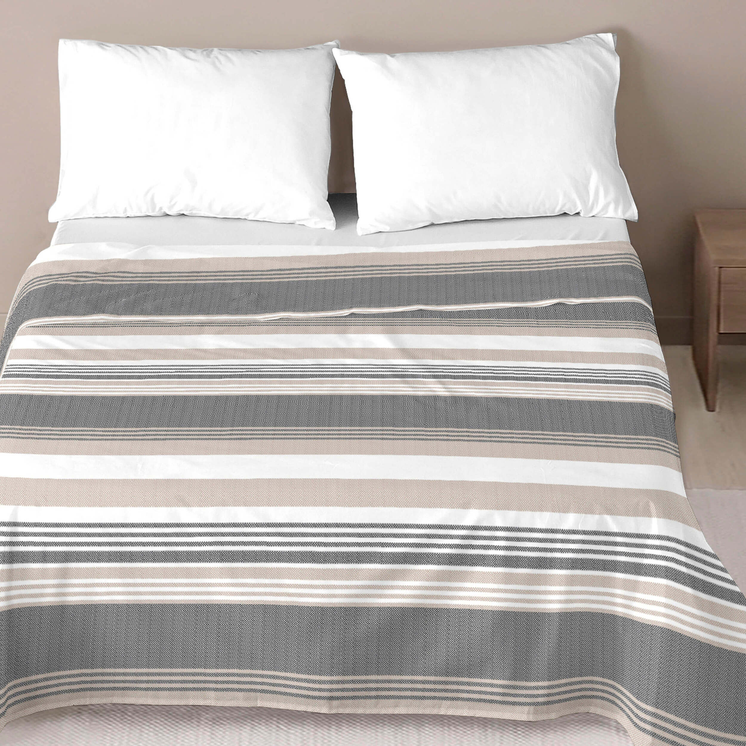 Juego de Sábanas Estampadas - 100% Algodón - Incluye 1 o 2 Fundas de Almohada + 1 Sábana Bajera - William