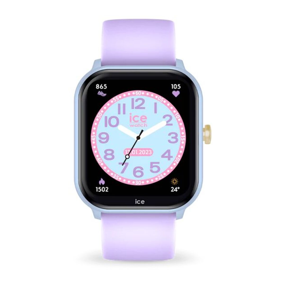 Montre connectée ICEWATCH Junior 2.0 - Purple + Bracelet violet