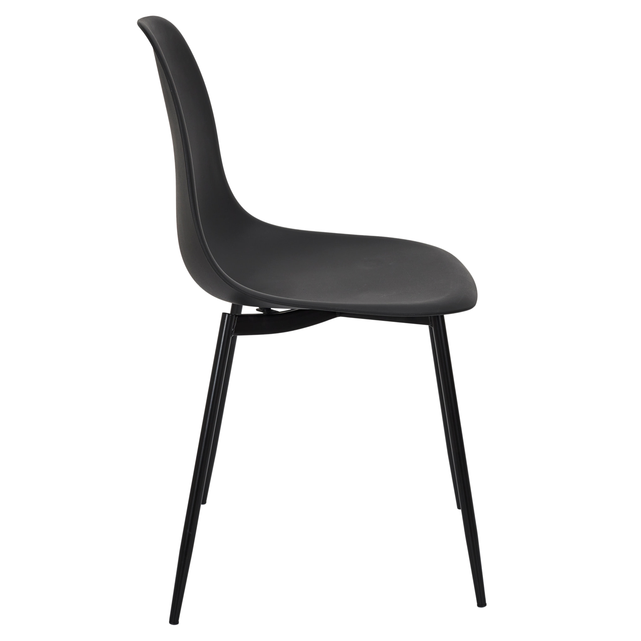 Chaise Gustav Noir - Lot de 6
