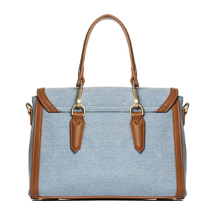 Borsa a mano da donna - Modello Valoria Chic - 100% poliuretano - 25.5 x 18.0 x 9.5 cm