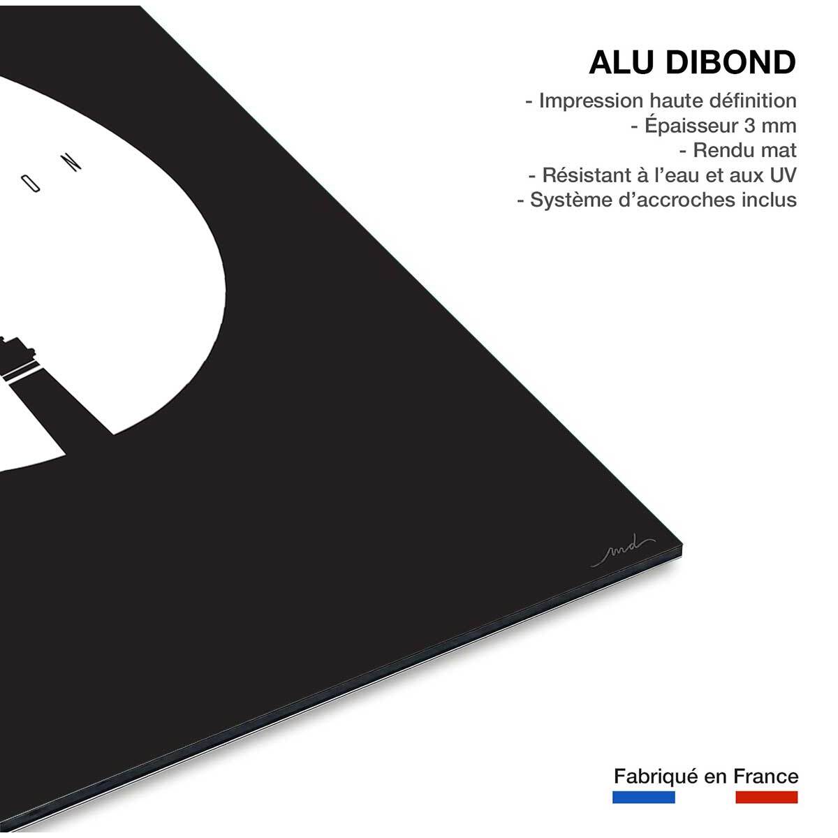 Tableau minimal capbreton Tableau alu Dibond