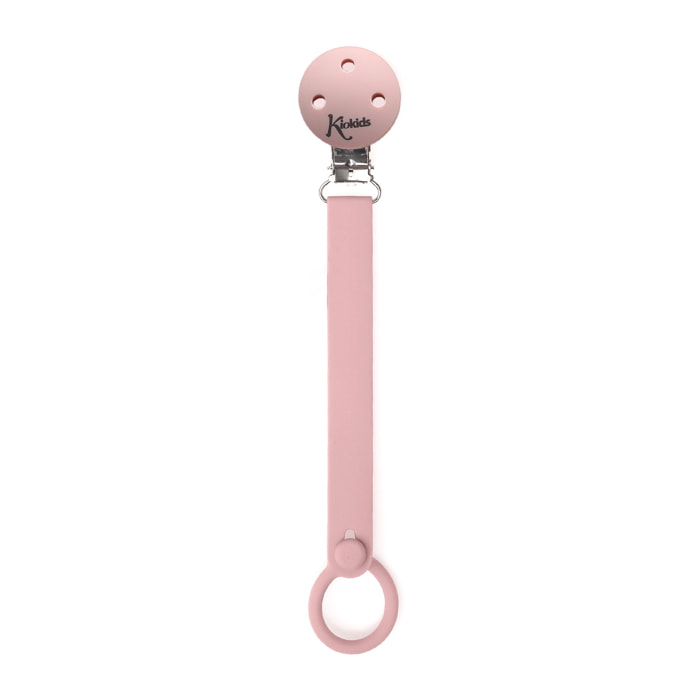 SUJETACHUPETES PINZA SILICONA ROSA