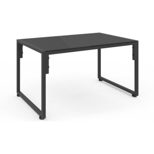 Salon de jardin d'angle Tropéa 6 places avec coussins gris