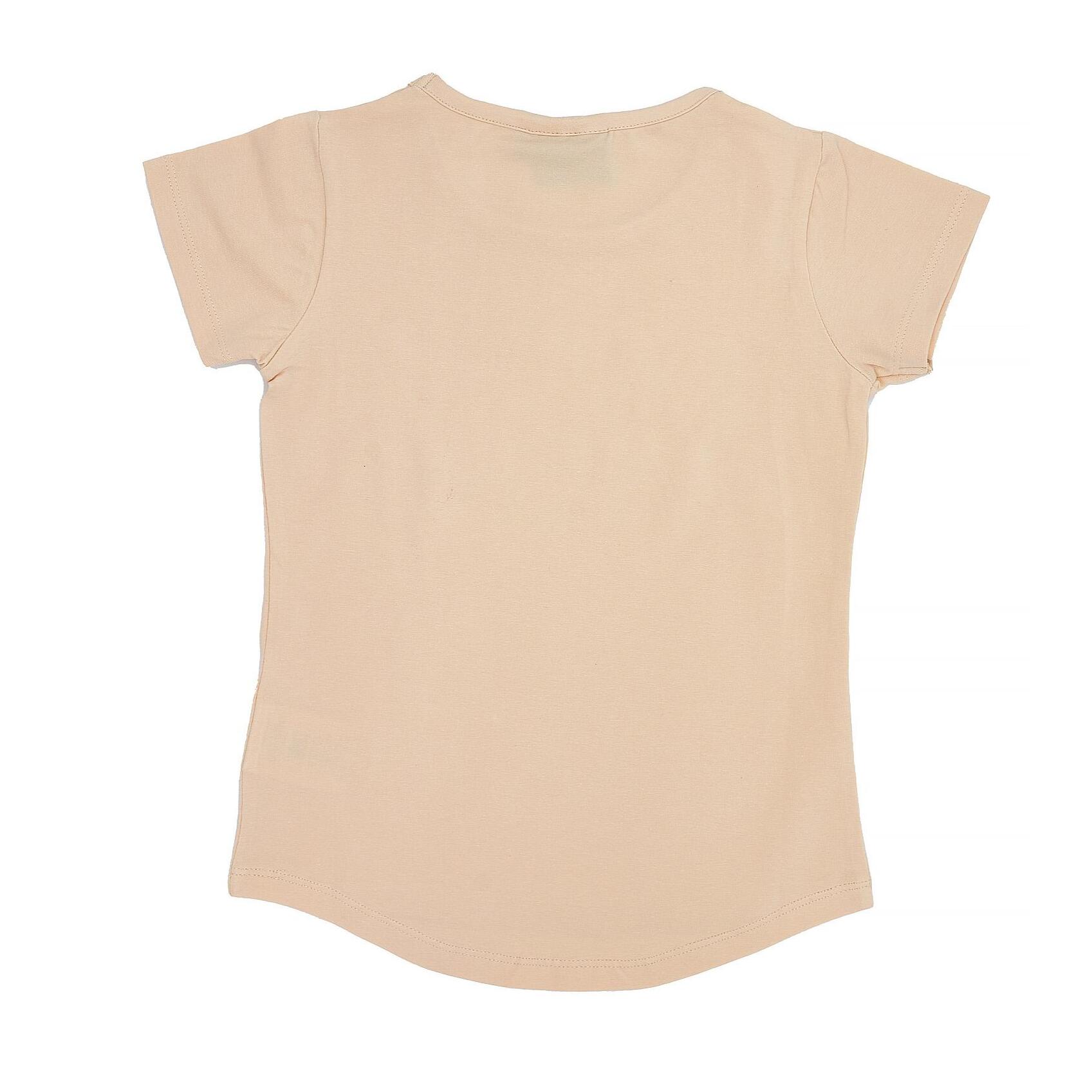 Camiseta de niña de manga corta con logo grande de Chic Boxing