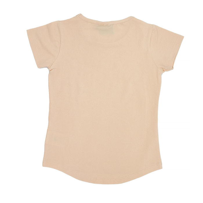 Camiseta de niña de manga corta con logo grande de Chic Boxing